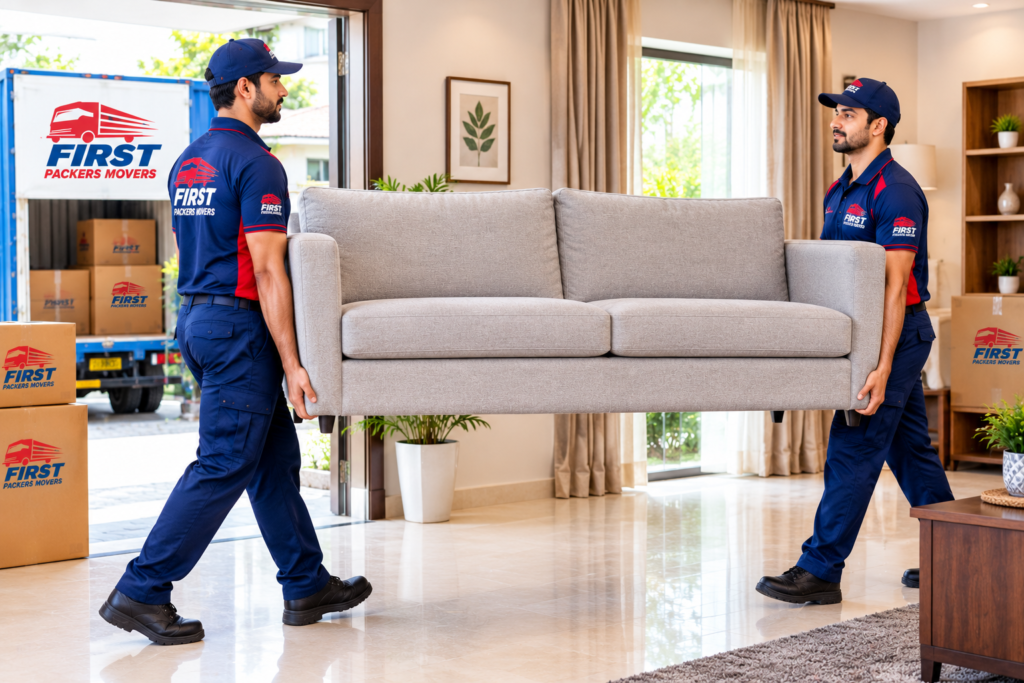 First Packers and Movers-Professional House Shifting service in Lahore.